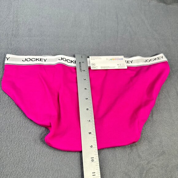 Jockey Women's Size  XL Panty Bikini Essentials Pink New With Tags - Picture 10 of 10
